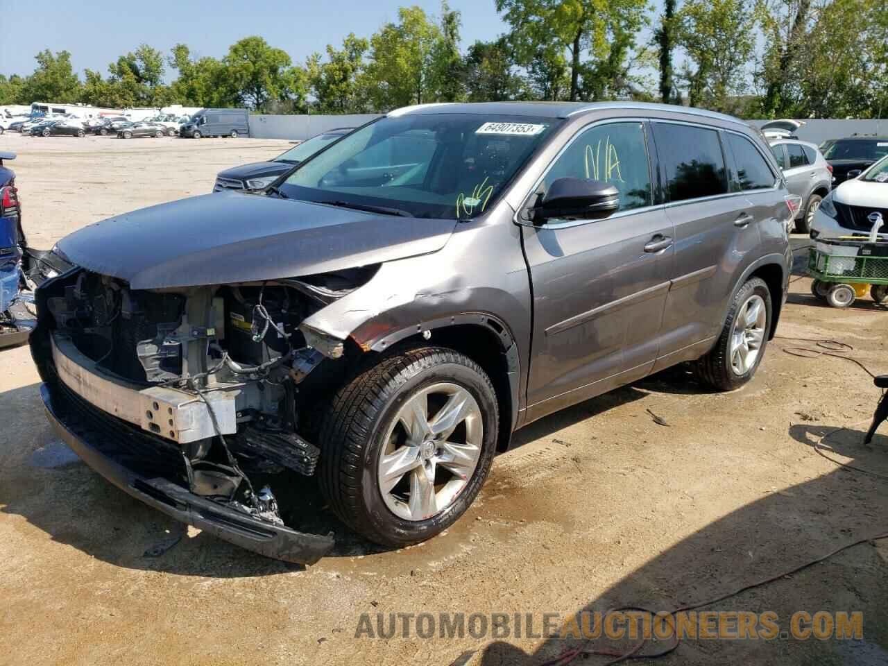 5TDDKRFH4FS080308 TOYOTA HIGHLANDER 2015