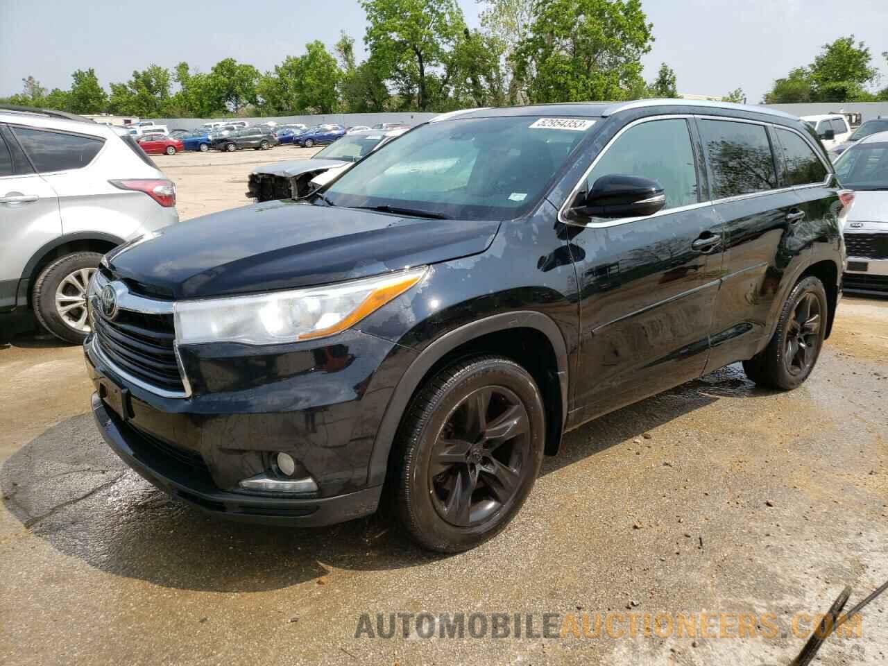 5TDDKRFH4FS080731 TOYOTA HIGHLANDER 2015