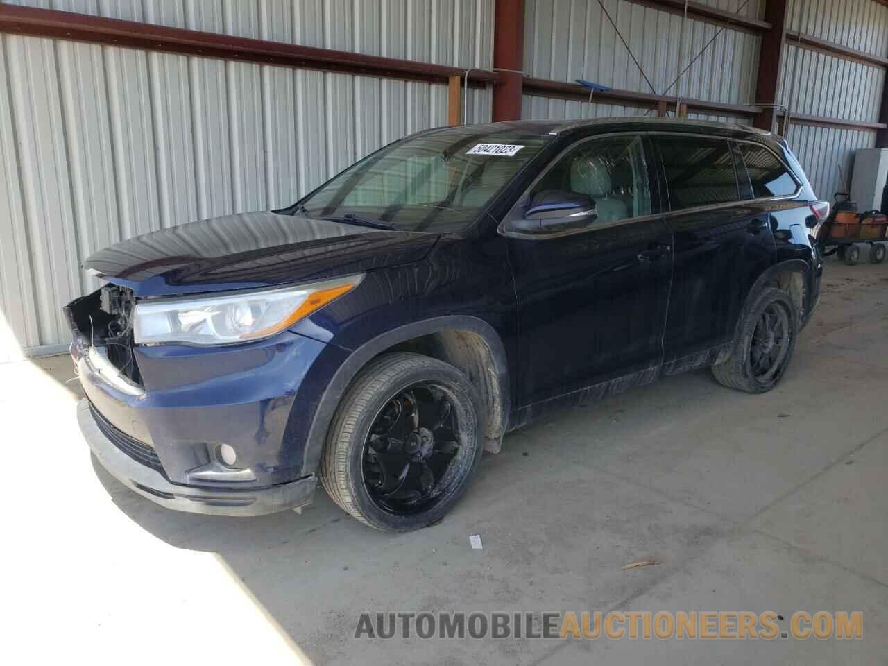 5TDDKRFH4FS092832 TOYOTA HIGHLANDER 2015