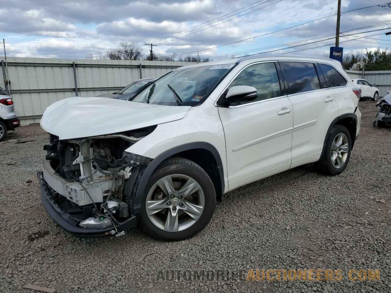 5TDDKRFH4FS106860 TOYOTA HIGHLANDER 2015