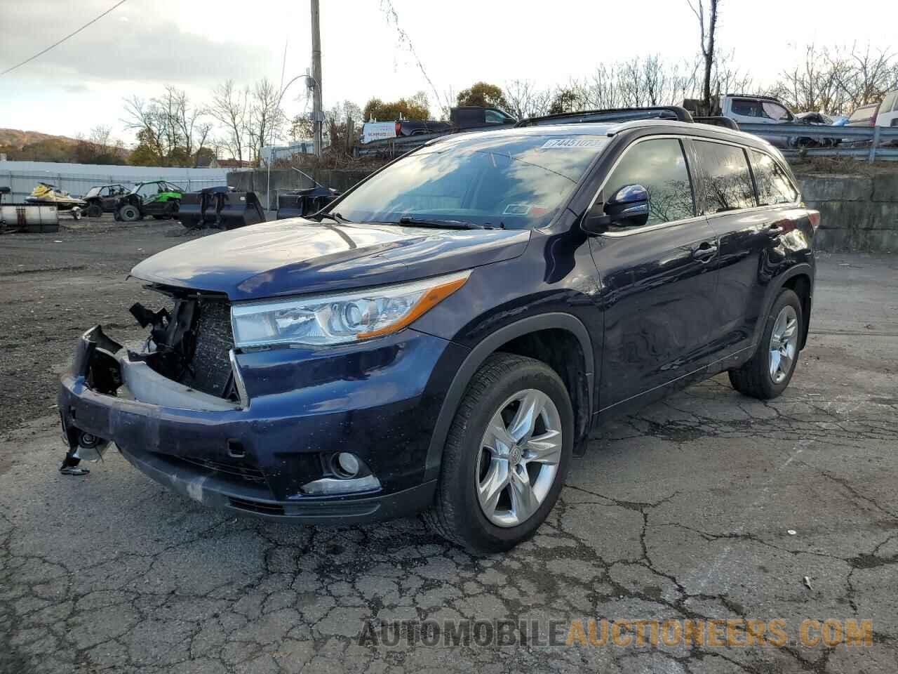 5TDDKRFH4FS114182 TOYOTA HIGHLANDER 2015