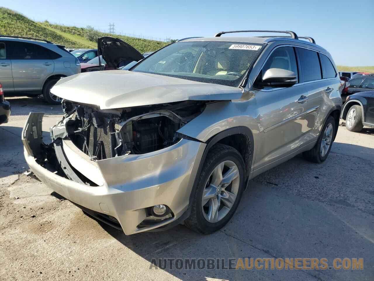 5TDDKRFH4FS115896 TOYOTA HIGHLANDER 2015