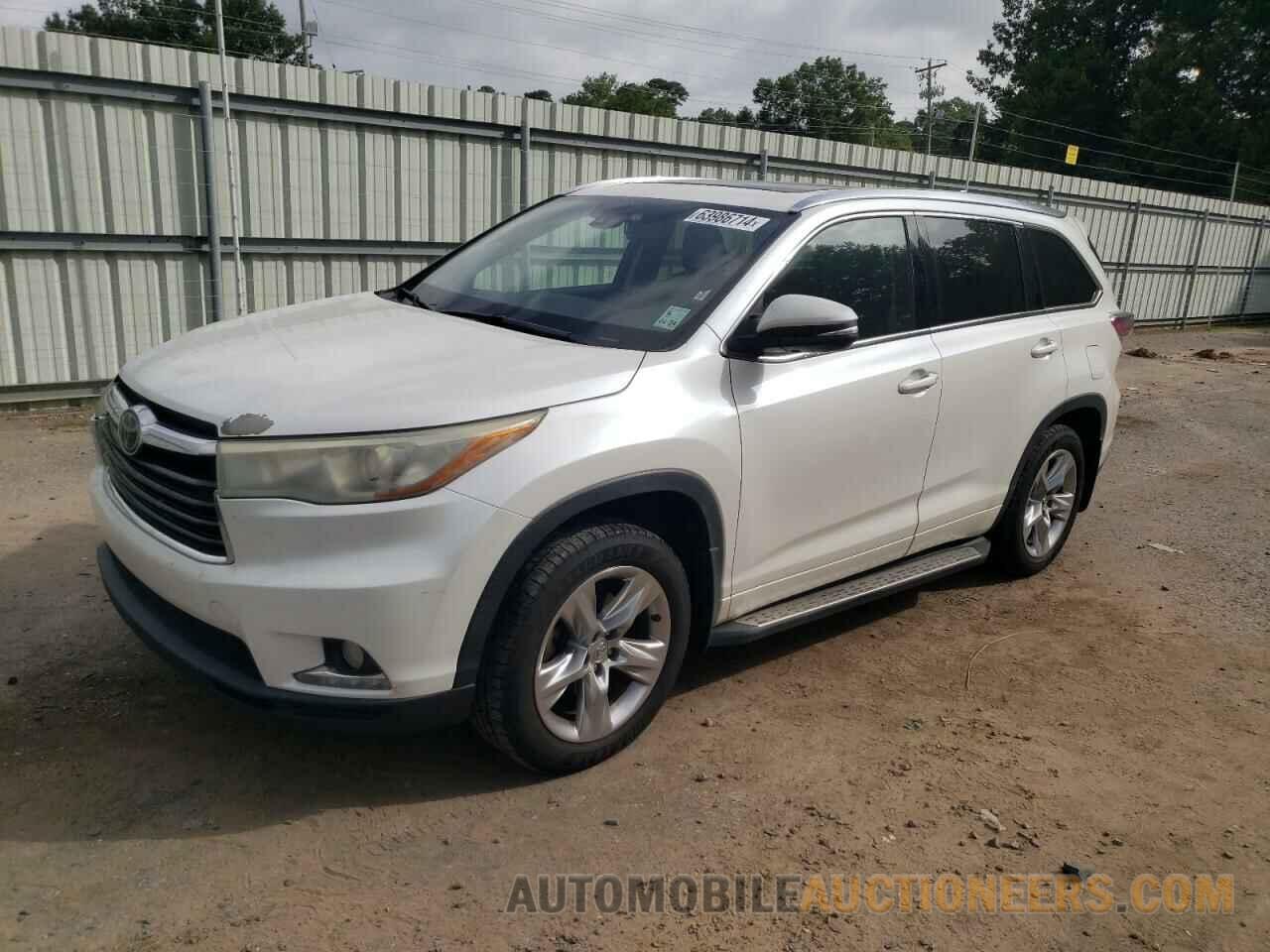 5TDDKRFH4FS116479 TOYOTA HIGHLANDER 2015