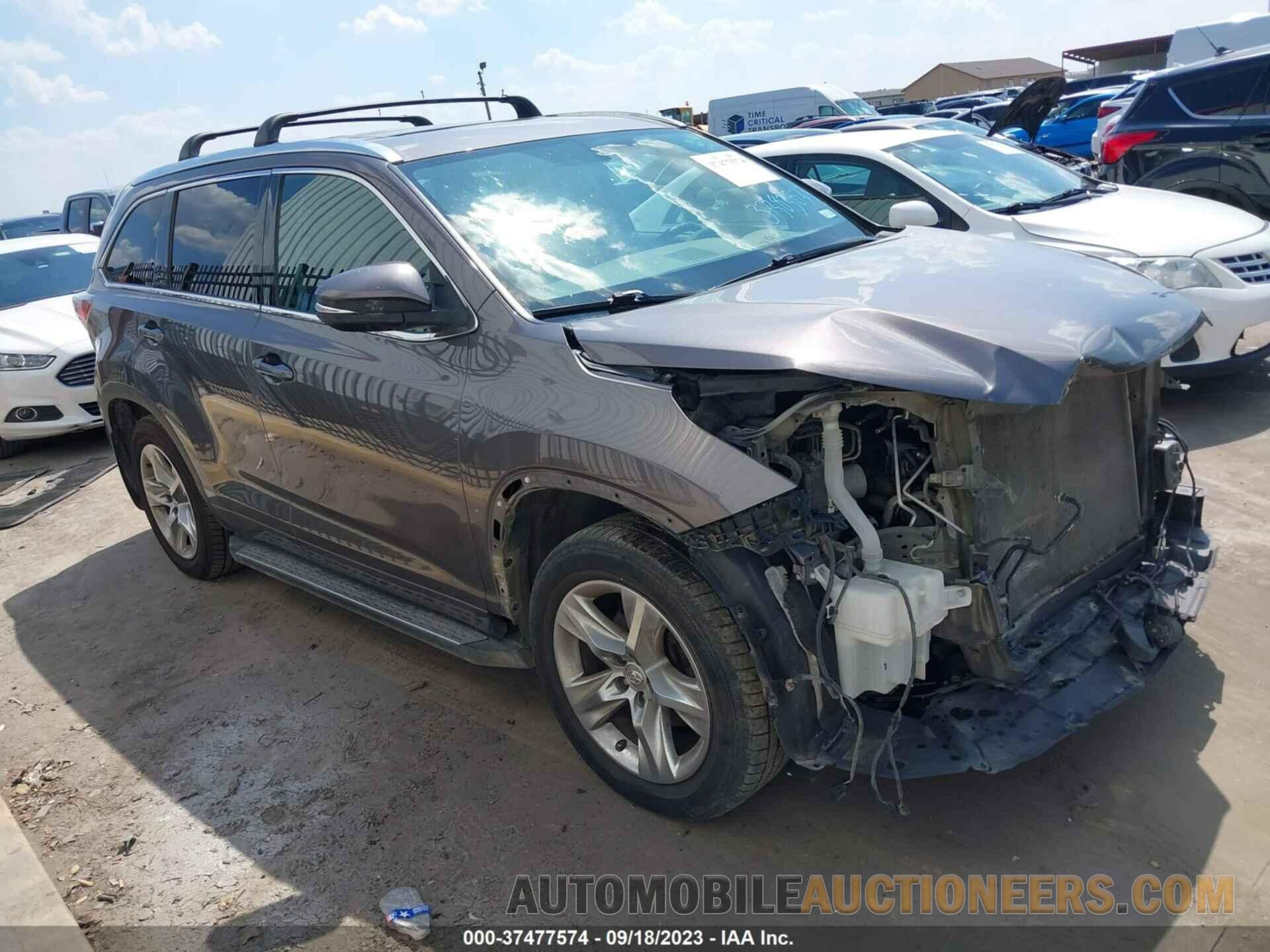 5TDDKRFH4FS117065 TOYOTA HIGHLANDER 2015