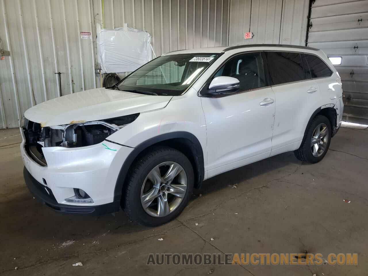 5TDDKRFH4FS119317 TOYOTA HIGHLANDER 2015