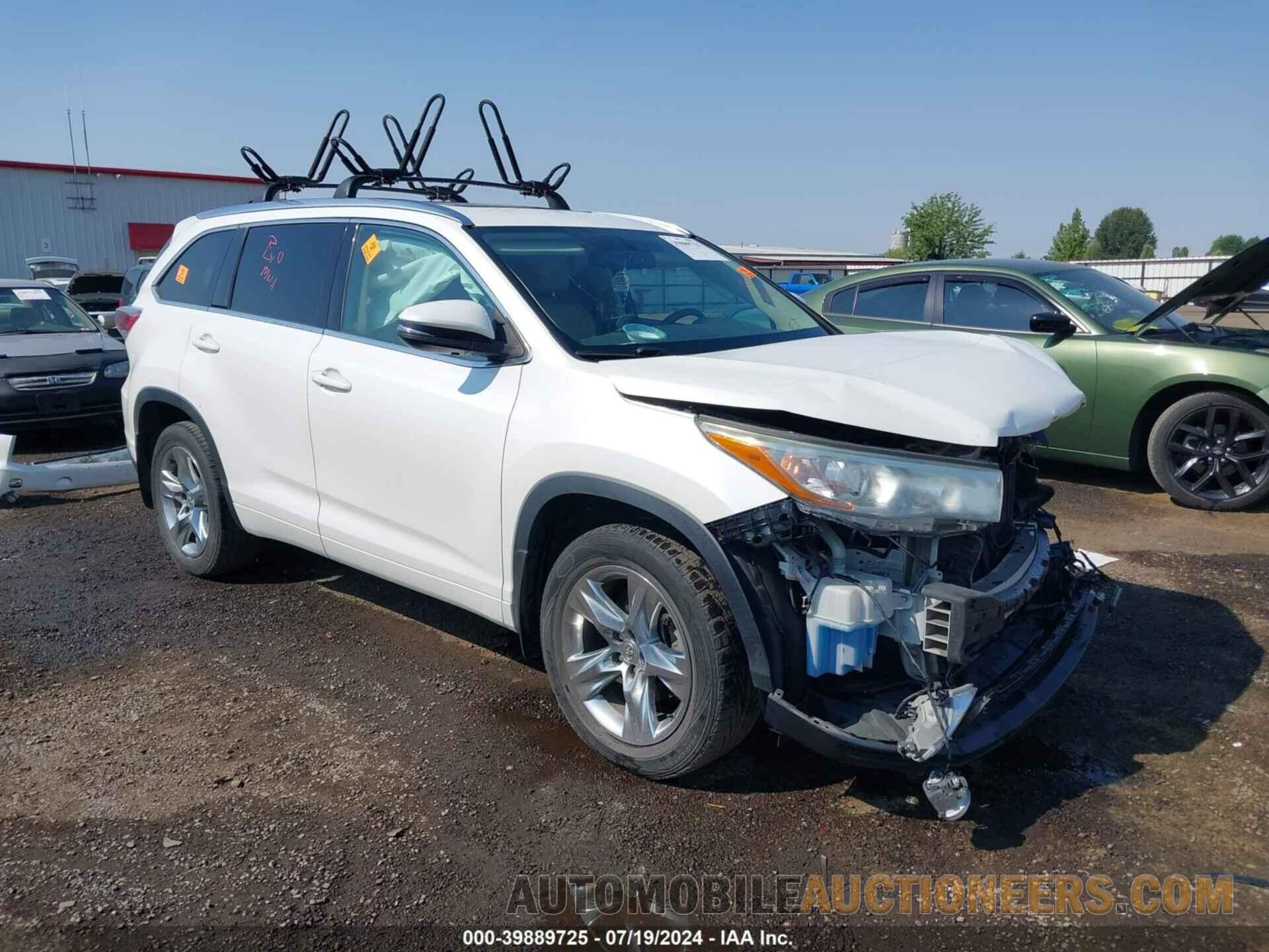 5TDDKRFH4FS131323 TOYOTA HIGHLANDER 2015