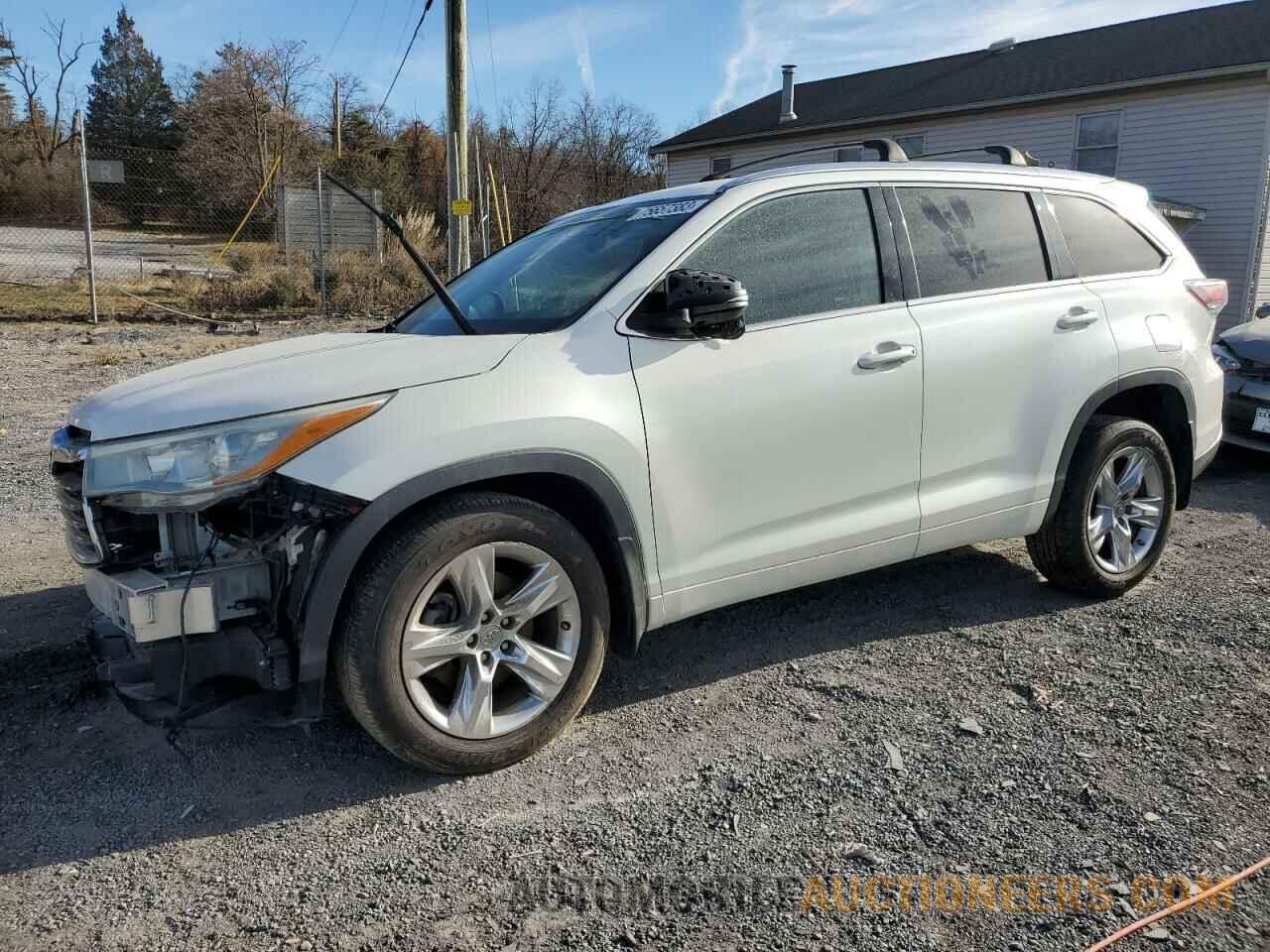 5TDDKRFH4FS142838 TOYOTA HIGHLANDER 2015