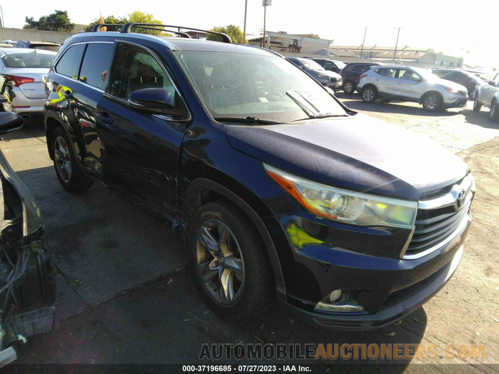 5TDDKRFH4FS148963 TOYOTA HIGHLANDER 2015