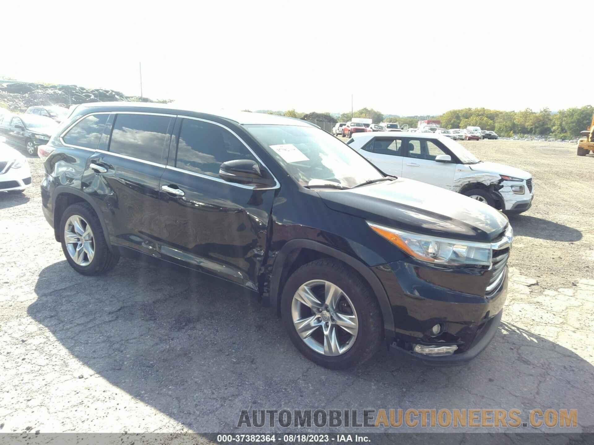 5TDDKRFH4FS155959 TOYOTA HIGHLANDER 2015