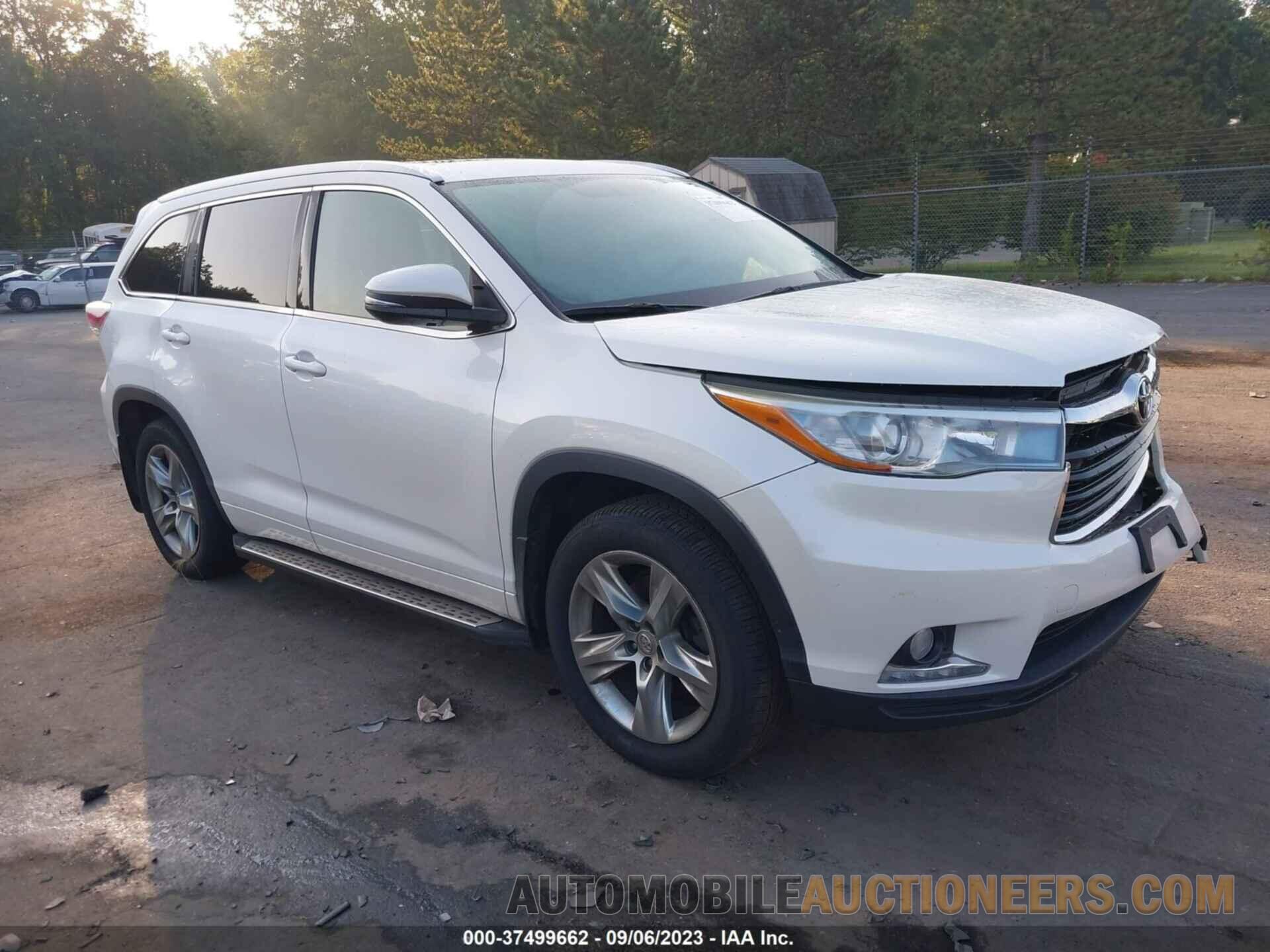 5TDDKRFH4FS156044 TOYOTA HIGHLANDER 2015