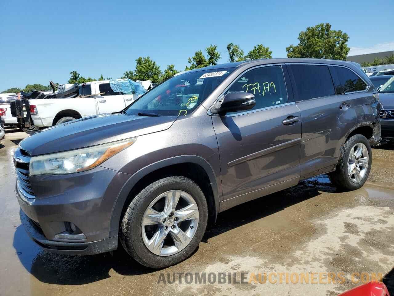 5TDDKRFH4FS168744 TOYOTA HIGHLANDER 2015