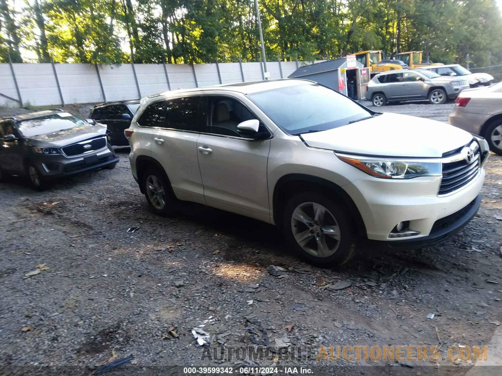 5TDDKRFH4FS181929 TOYOTA HIGHLANDER 2015