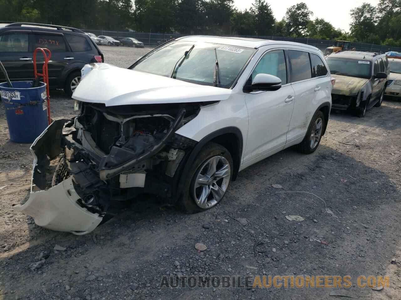 5TDDKRFH4FS195359 TOYOTA HIGHLANDER 2015