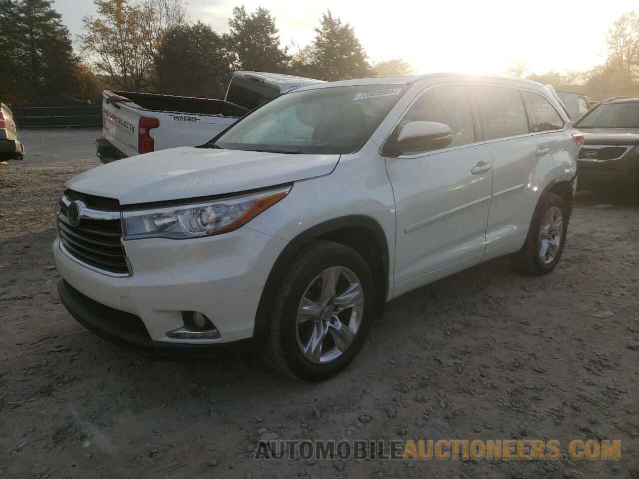 5TDDKRFH4FS201080 TOYOTA HIGHLANDER 2015