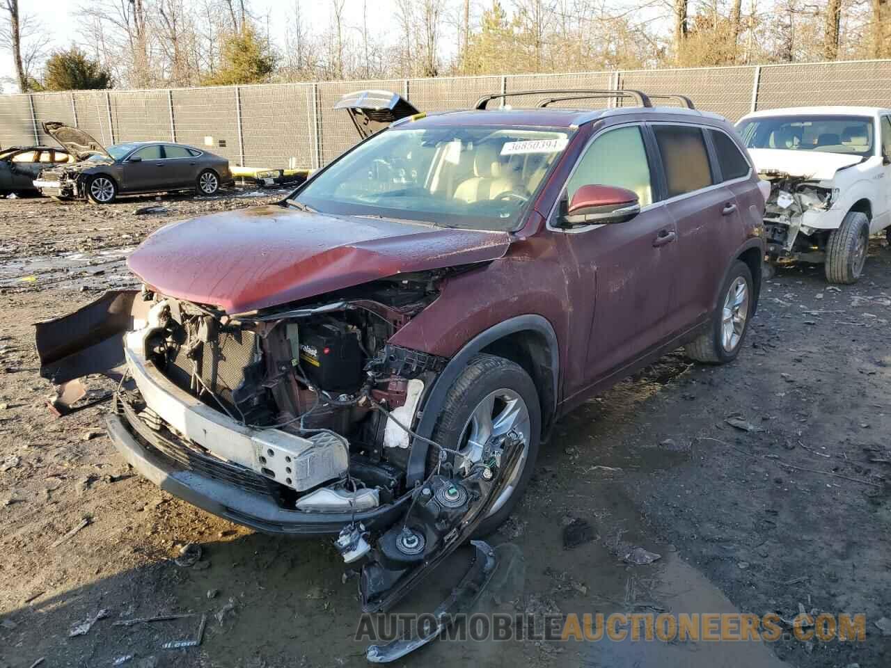 5TDDKRFH4FS222009 TOYOTA HIGHLANDER 2015