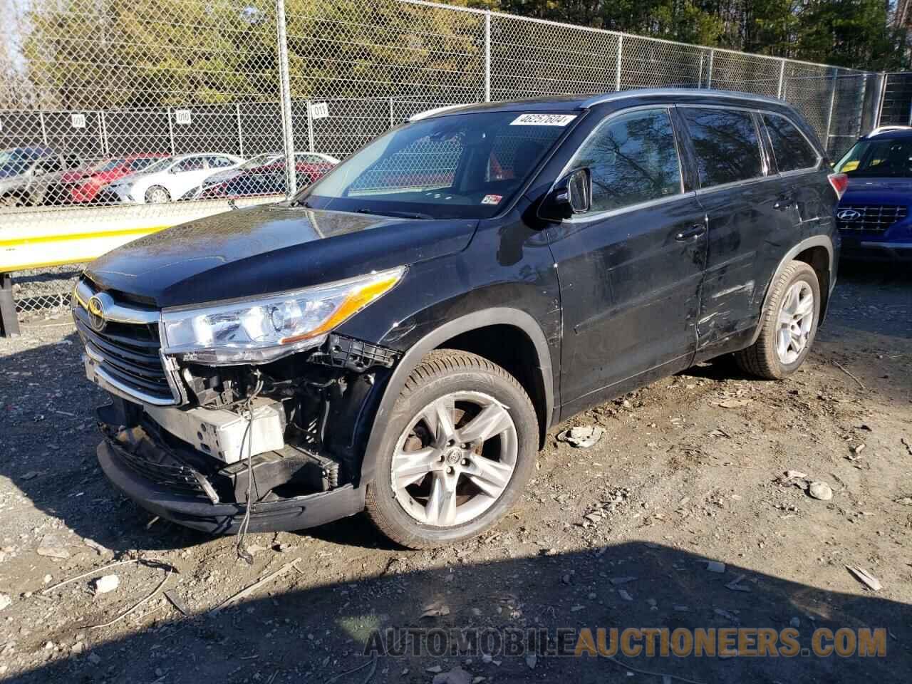 5TDDKRFH4GS229432 TOYOTA HIGHLANDER 2016