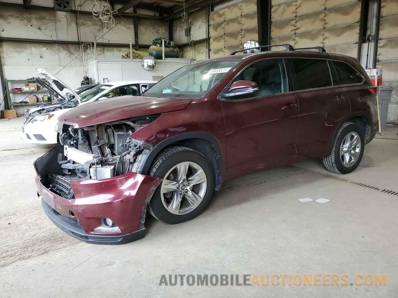 5TDDKRFH4GS231326 TOYOTA HIGHLANDER 2016