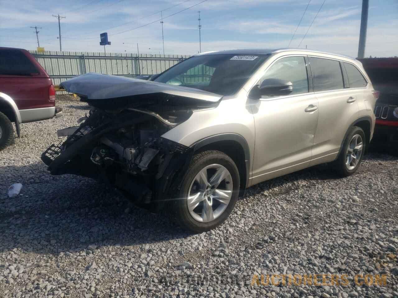 5TDDKRFH4GS250801 TOYOTA HIGHLANDER 2016