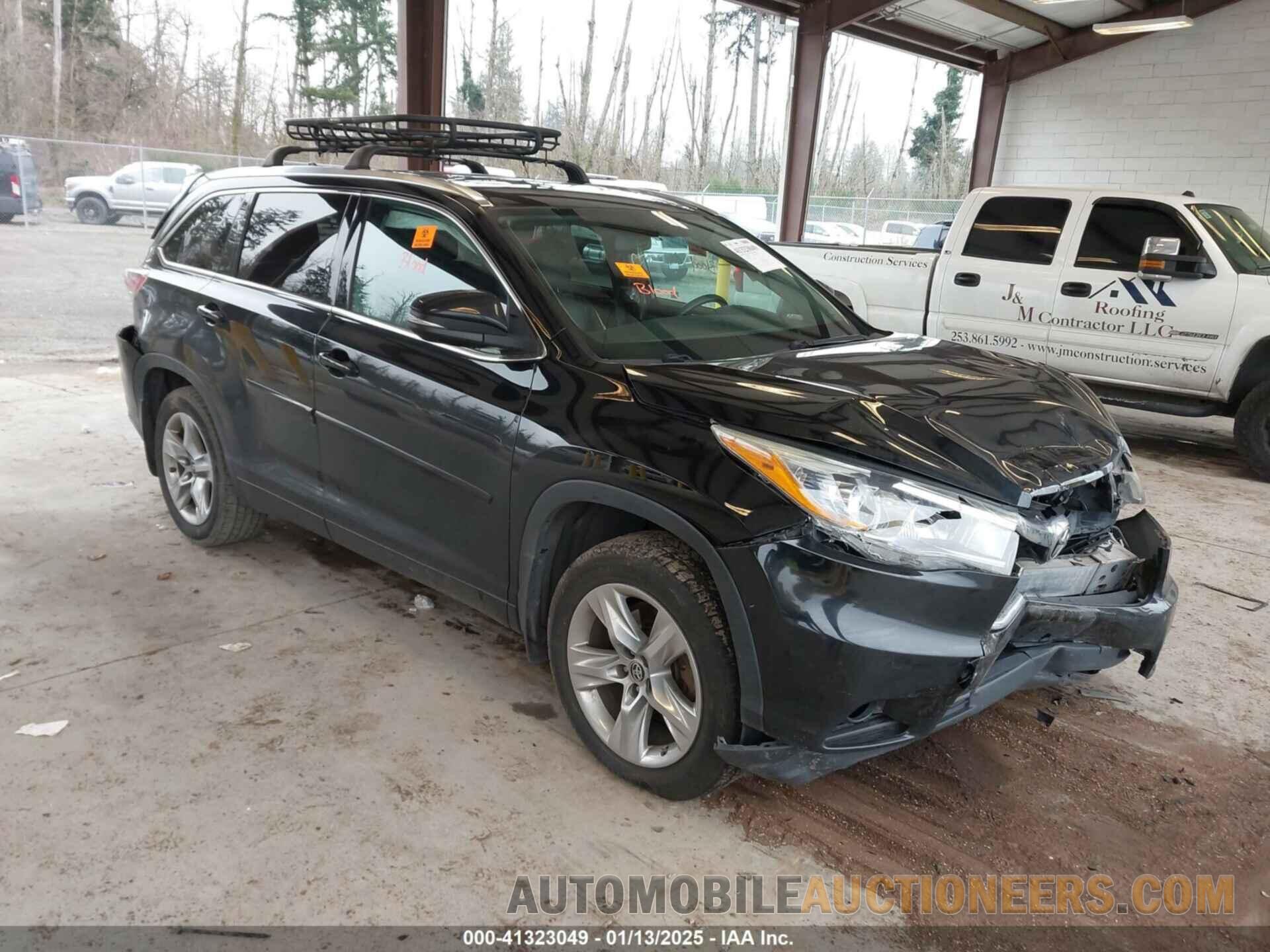 5TDDKRFH4GS256744 TOYOTA HIGHLANDER 2016