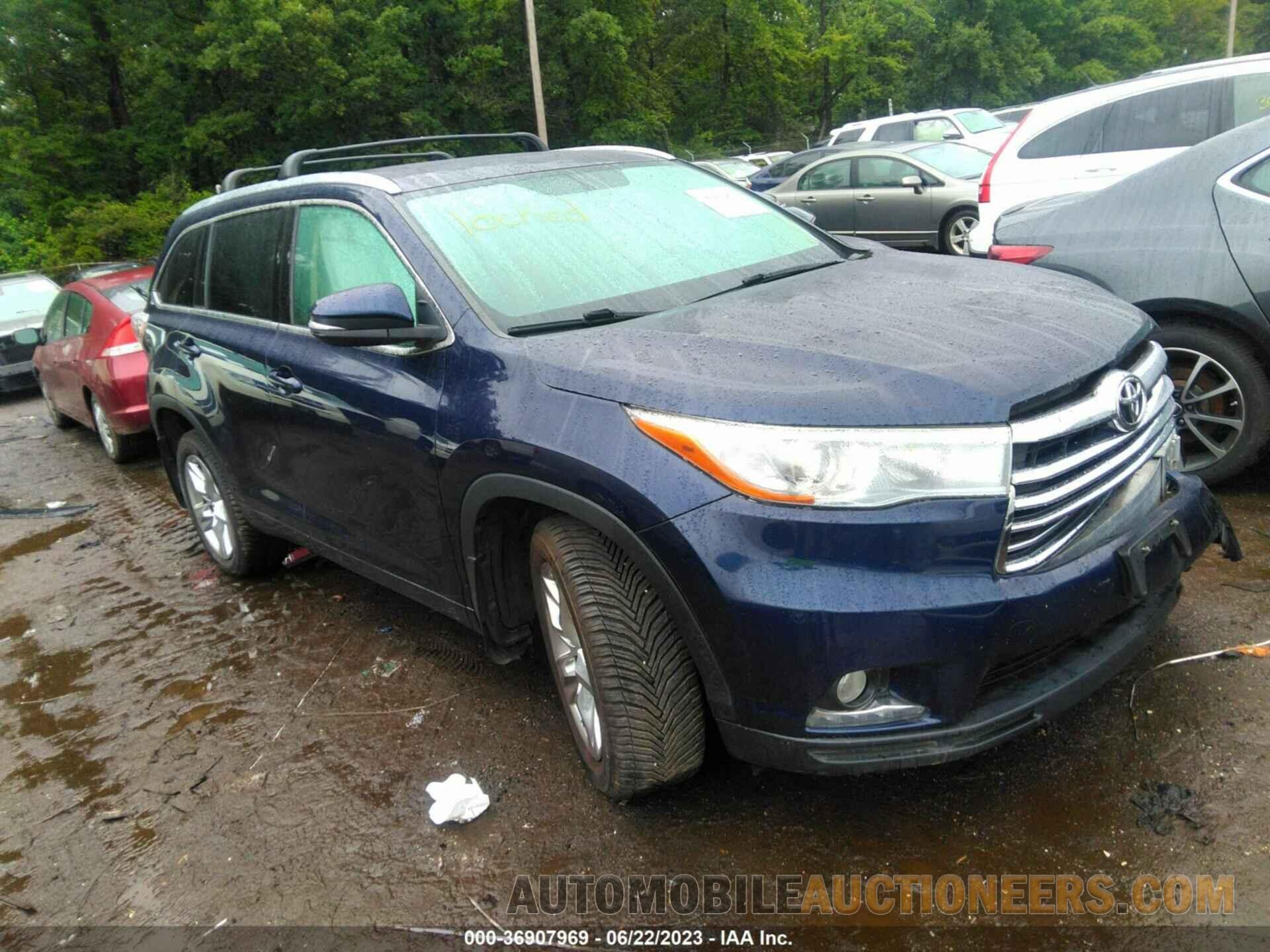 5TDDKRFH4GS268652 TOYOTA HIGHLANDER 2016