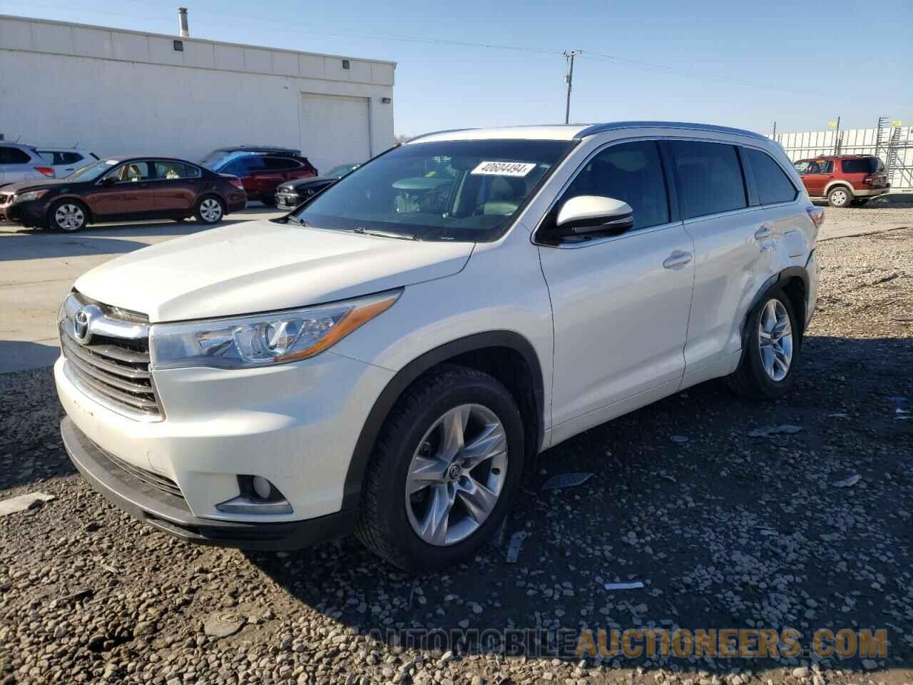 5TDDKRFH4GS272300 TOYOTA HIGHLANDER 2016