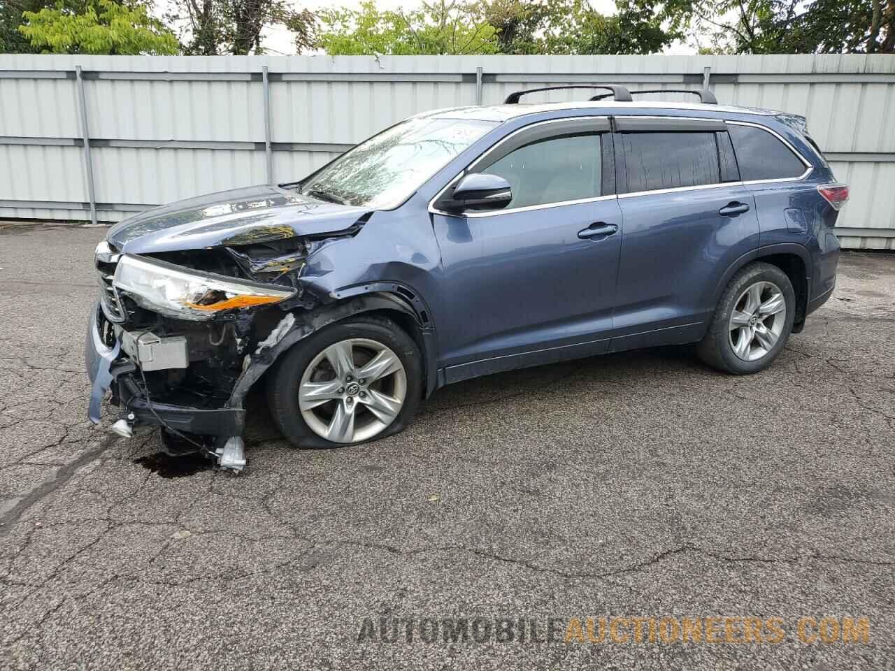 5TDDKRFH4GS285533 TOYOTA HIGHLANDER 2016