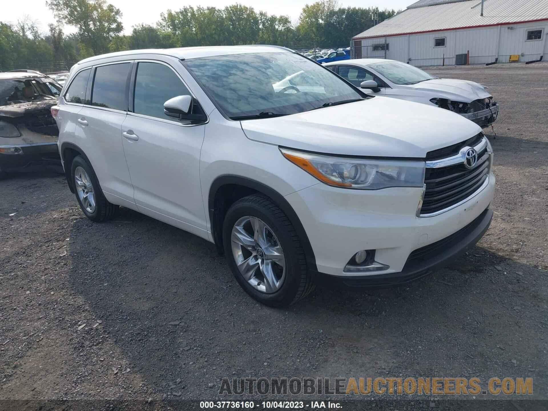 5TDDKRFH4GS289145 TOYOTA HIGHLANDER 2016