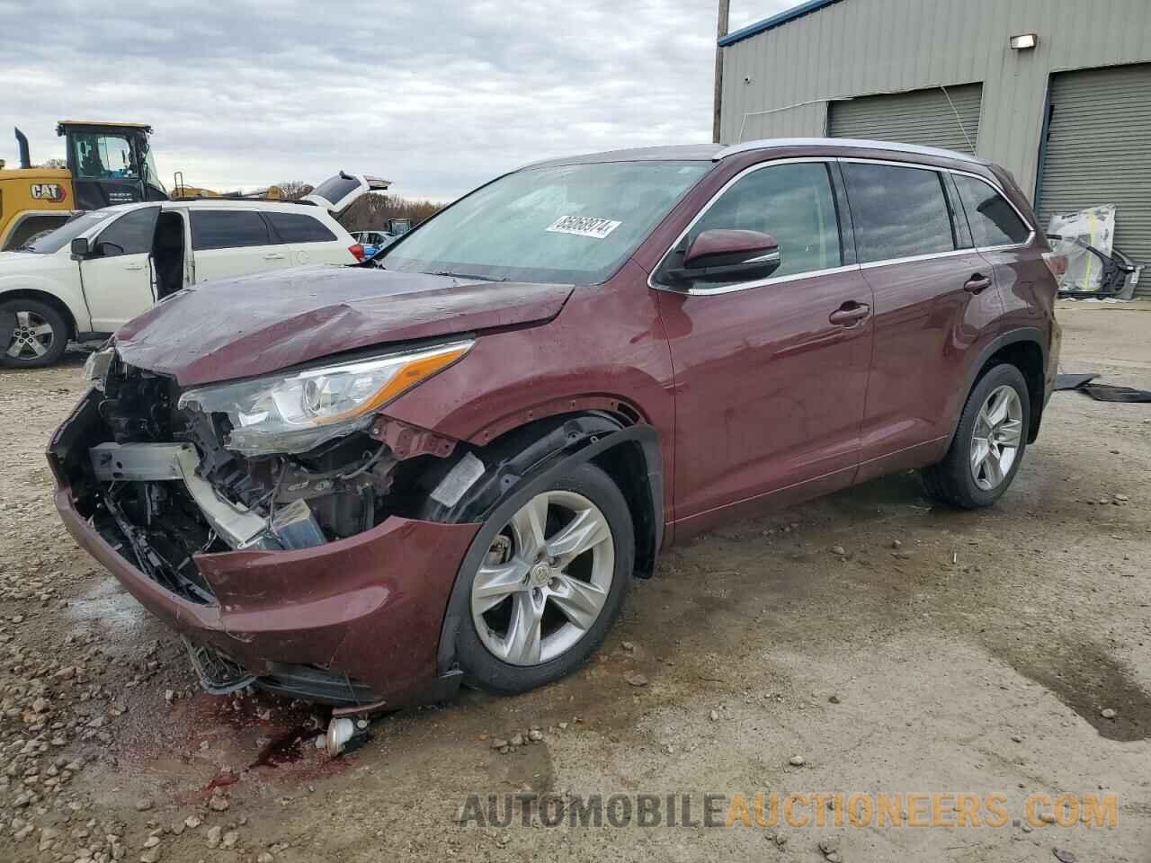 5TDDKRFH5ES044853 TOYOTA HIGHLANDER 2014