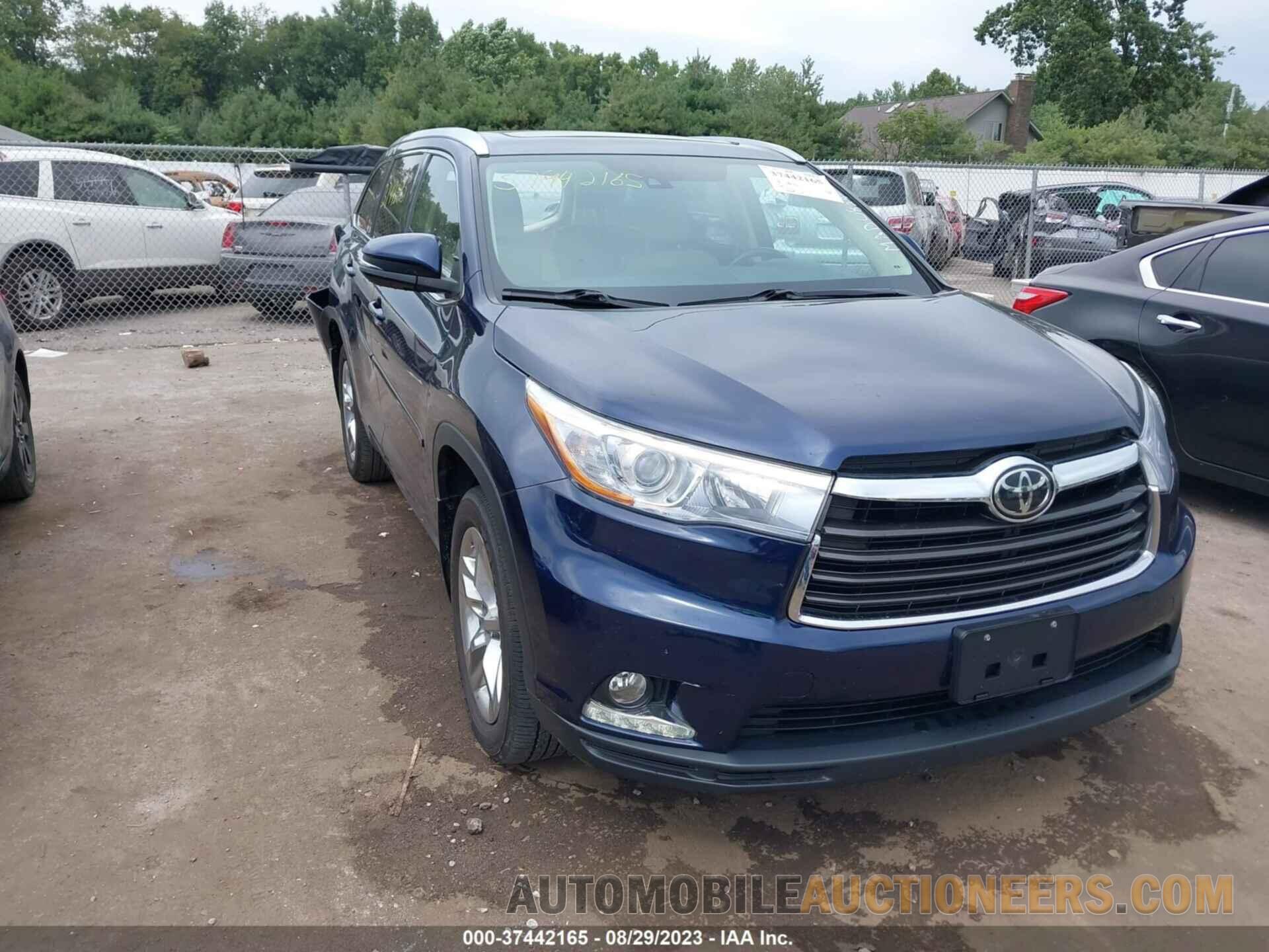 5TDDKRFH5FS071987 TOYOTA HIGHLANDER 2015