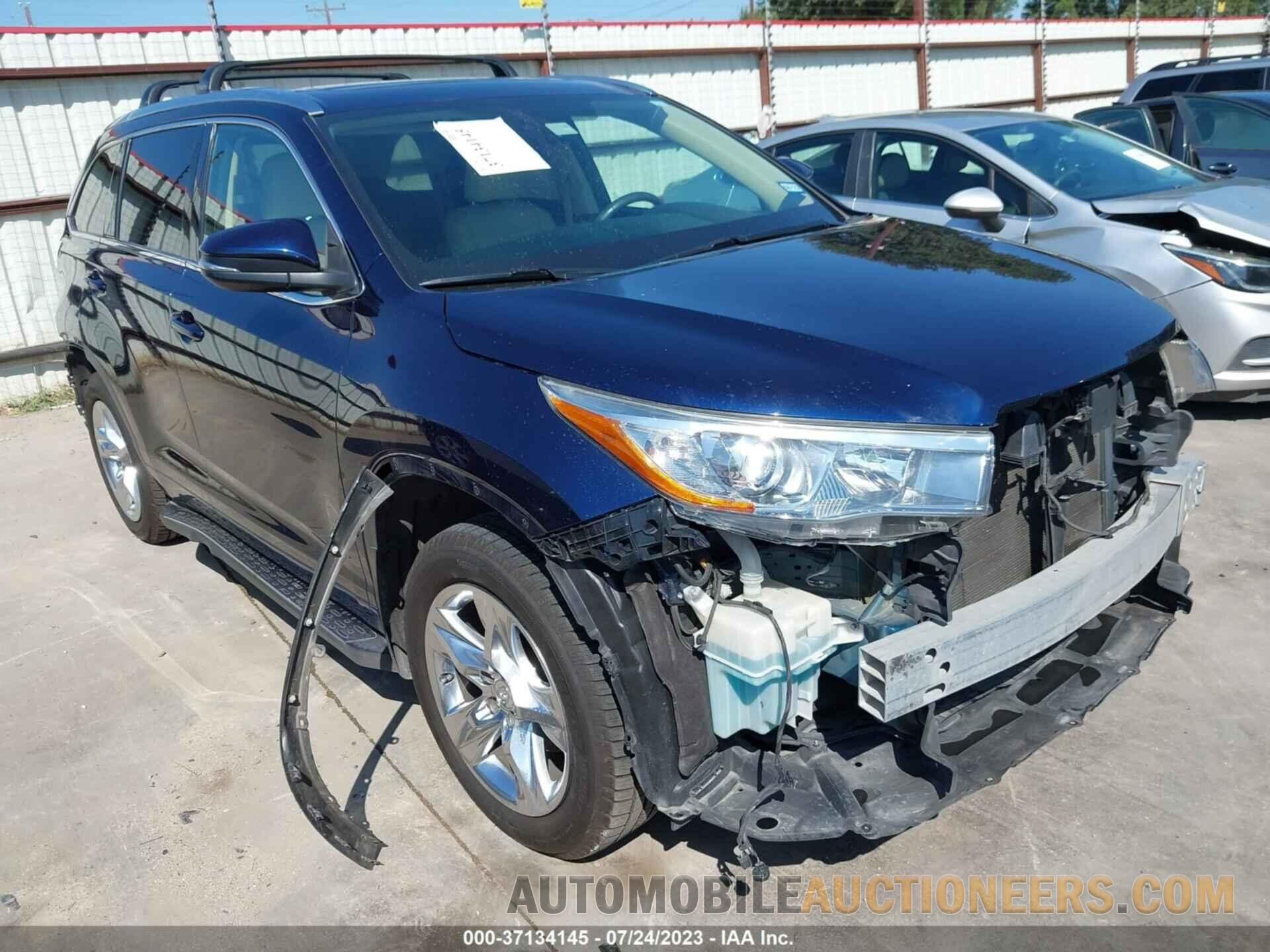 5TDDKRFH5FS078731 TOYOTA HIGHLANDER 2015