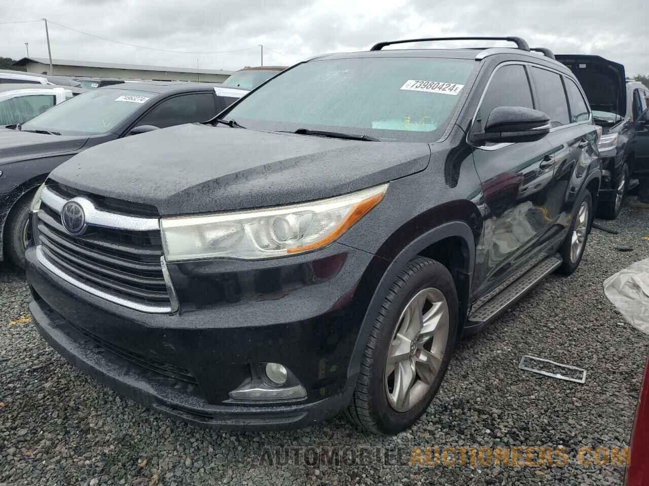 5TDDKRFH5FS087719 TOYOTA HIGHLANDER 2015