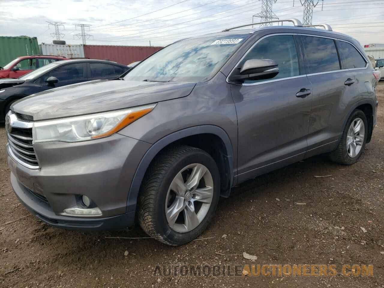 5TDDKRFH5FS092337 TOYOTA HIGHLANDER 2015