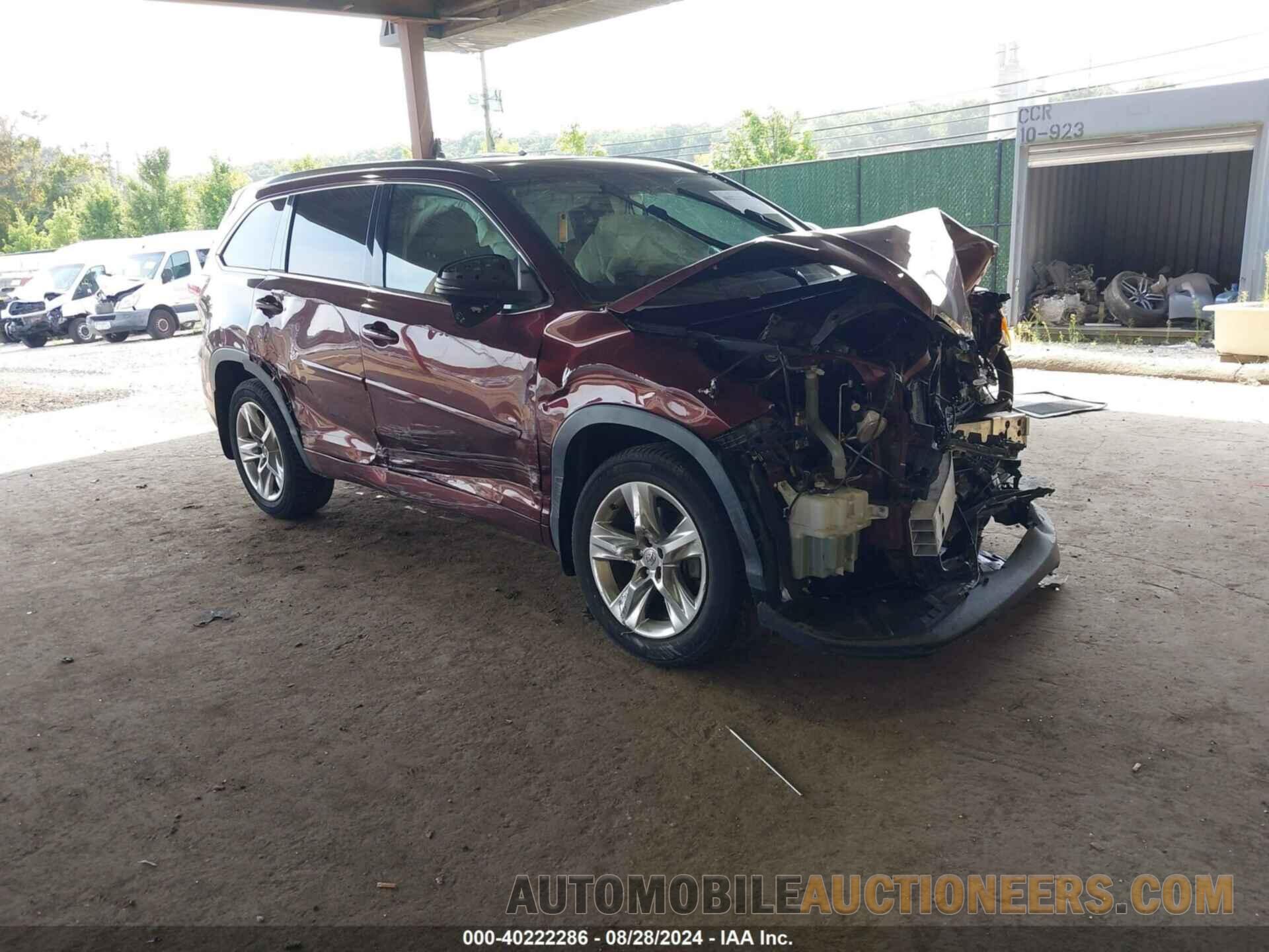 5TDDKRFH5FS098736 TOYOTA HIGHLANDER 2015