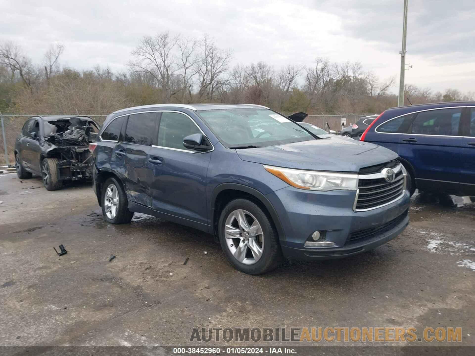 5TDDKRFH5FS111520 TOYOTA HIGHLANDER 2015