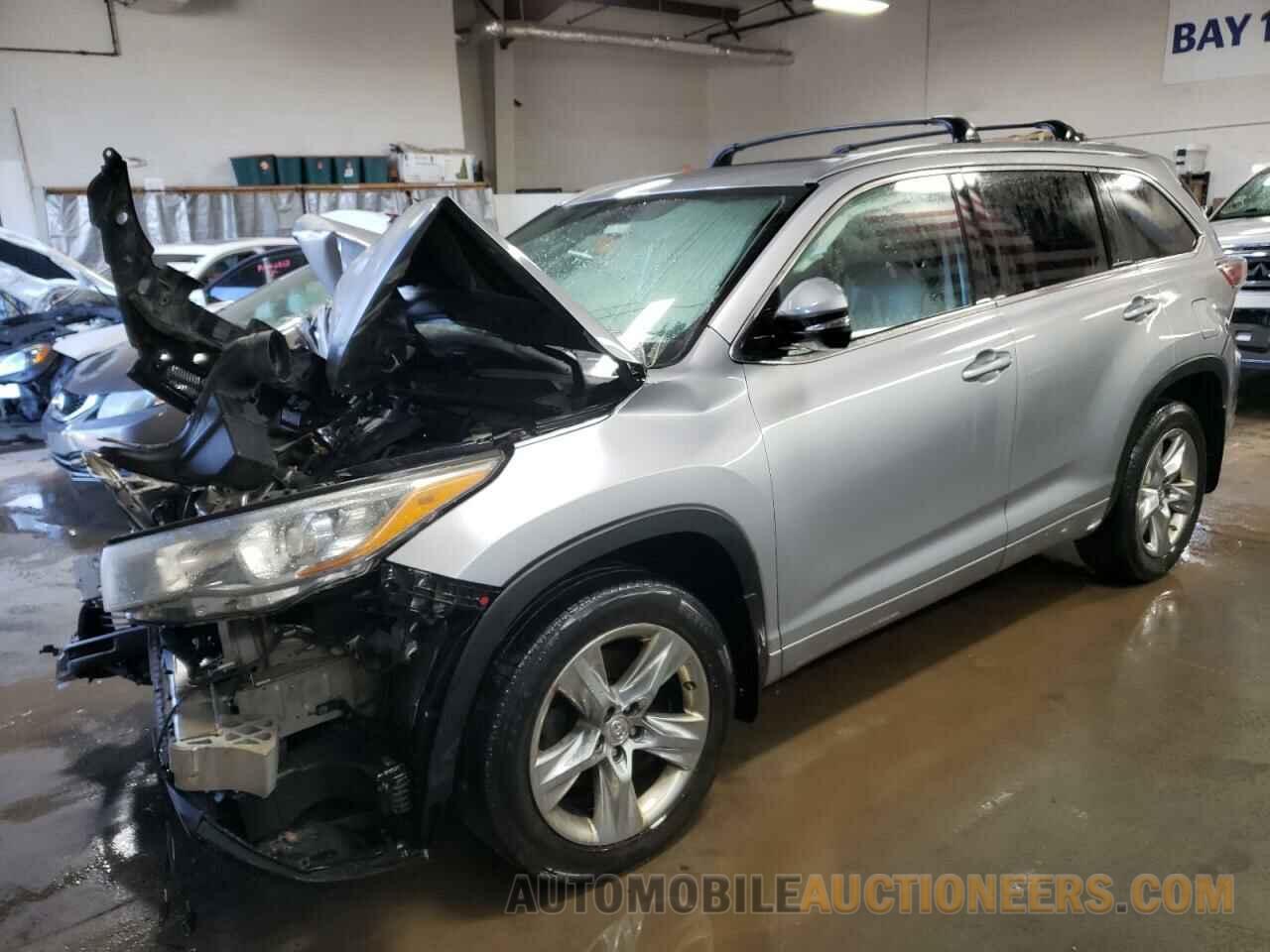 5TDDKRFH5FS125417 TOYOTA HIGHLANDER 2015