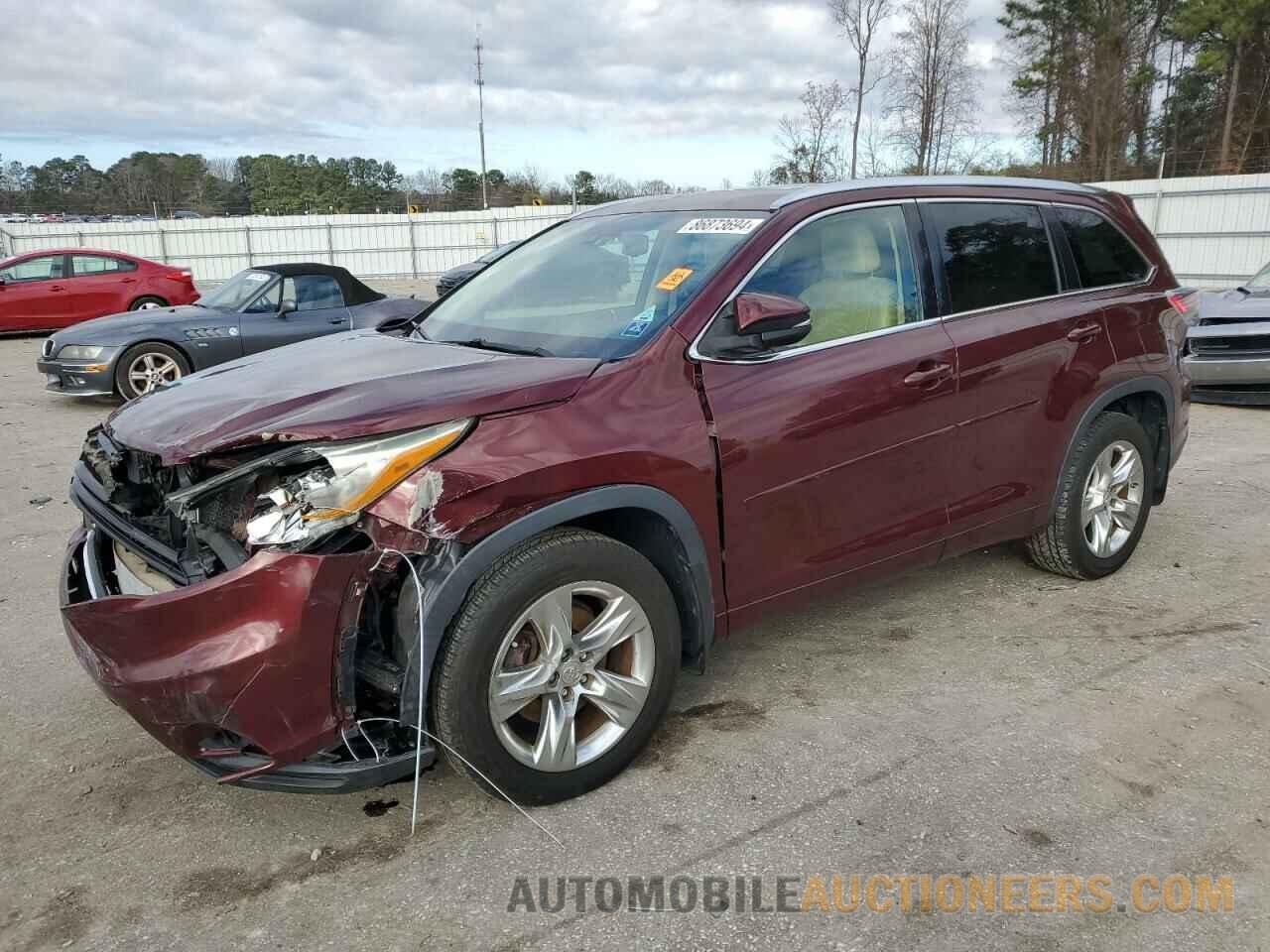 5TDDKRFH5FS132898 TOYOTA HIGHLANDER 2015