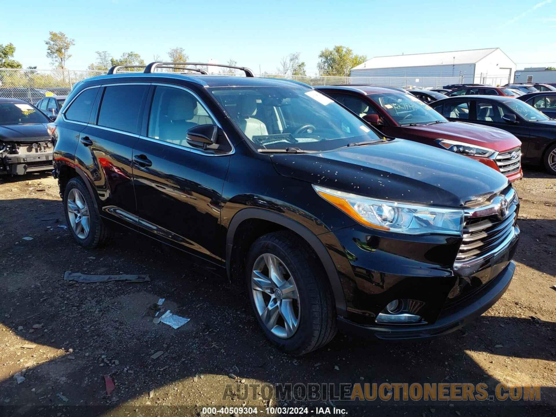 5TDDKRFH5FS143867 TOYOTA HIGHLANDER 2015