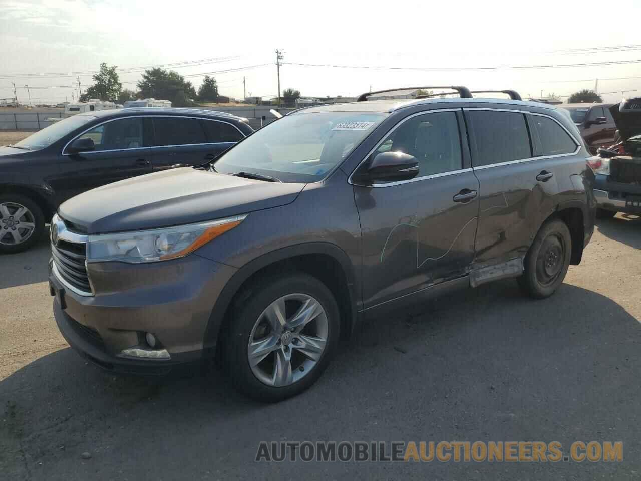 5TDDKRFH5FS152326 TOYOTA HIGHLANDER 2015