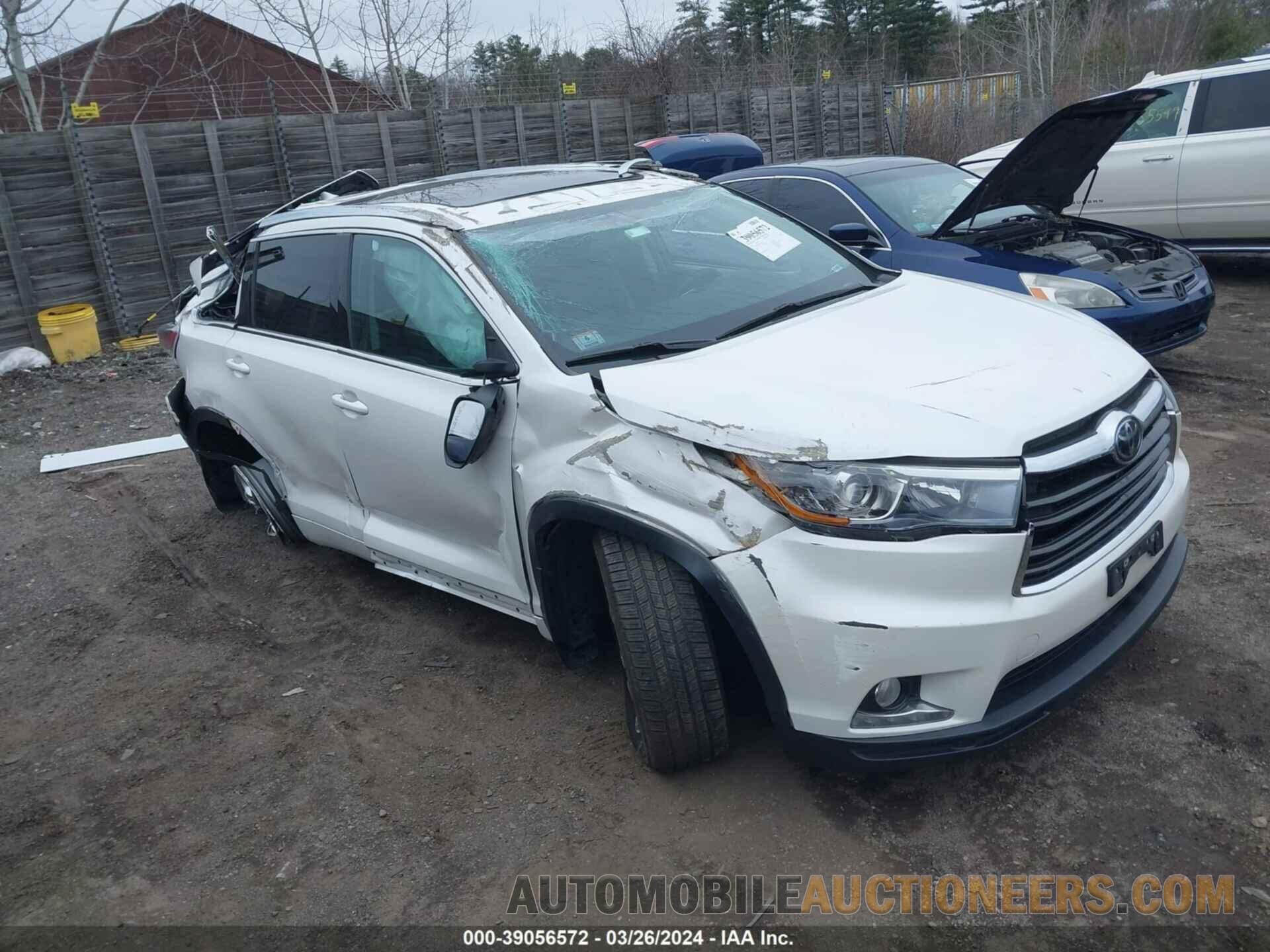 5TDDKRFH5FS154464 TOYOTA HIGHLANDER 2015