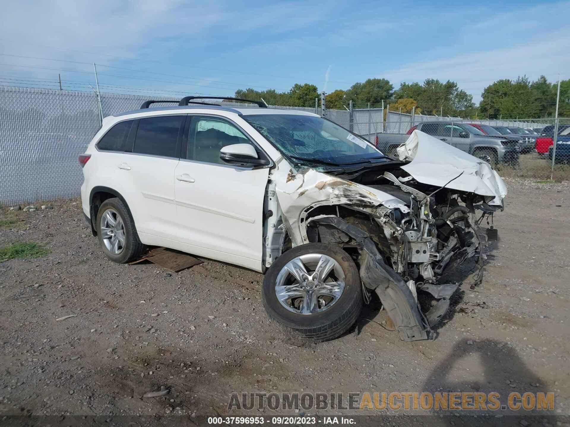 5TDDKRFH5FS163746 TOYOTA HIGHLANDER 2015