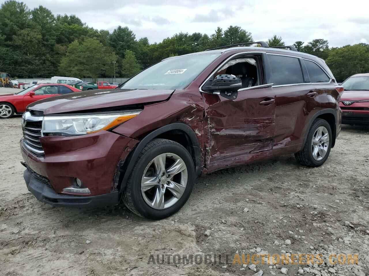 5TDDKRFH5FS167053 TOYOTA HIGHLANDER 2015