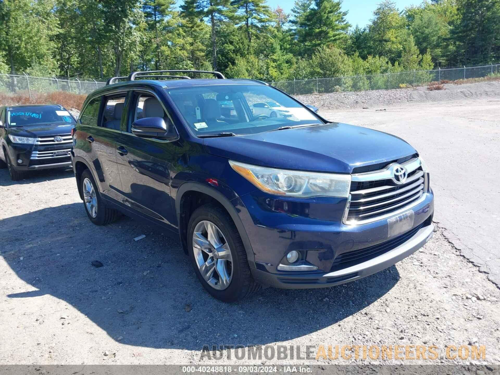 5TDDKRFH5FS178425 TOYOTA HIGHLANDER 2015