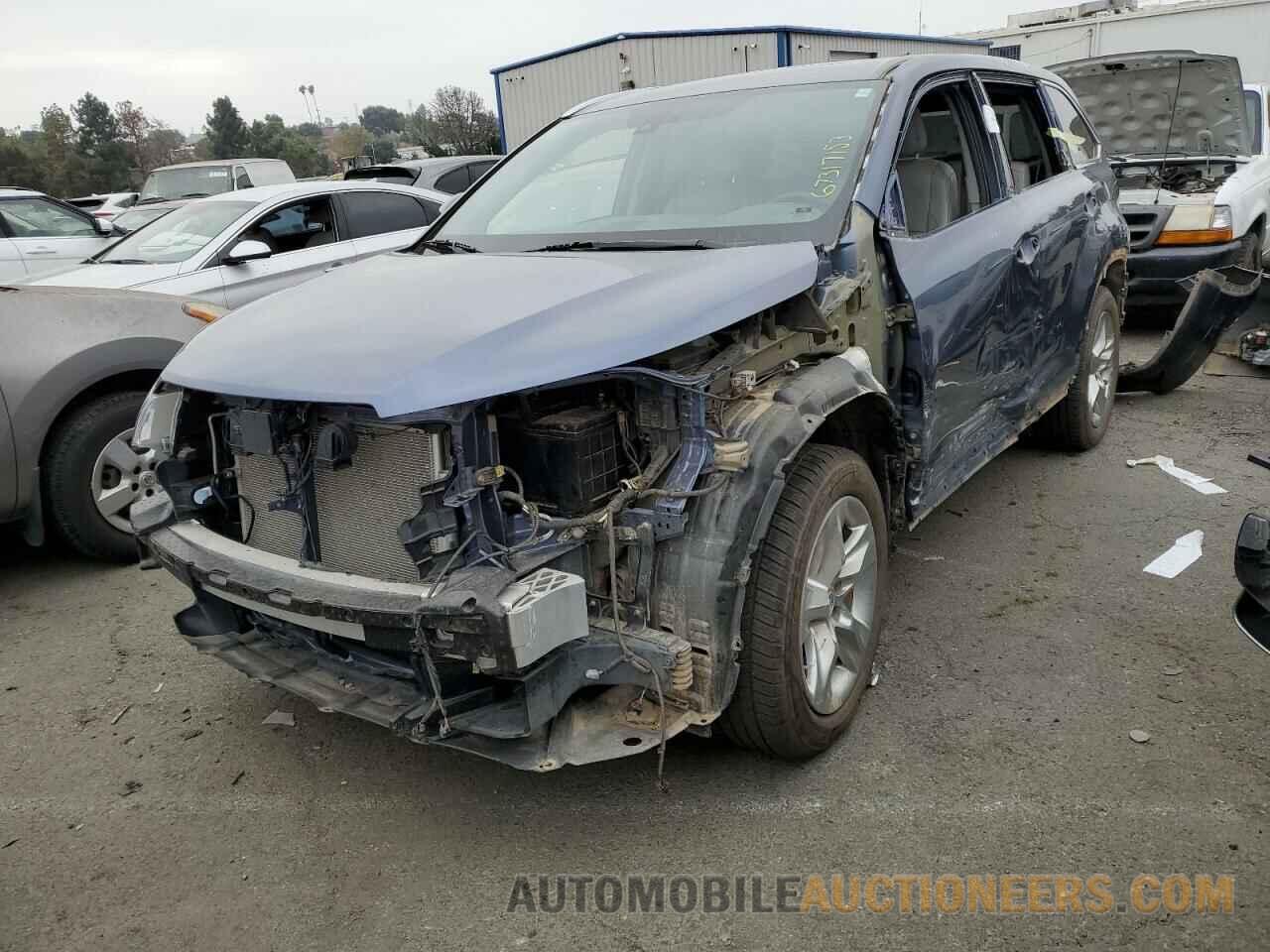 5TDDKRFH5FS195919 TOYOTA HIGHLANDER 2015