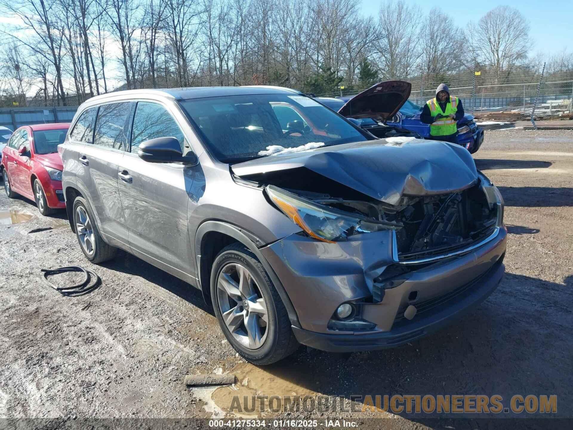 5TDDKRFH5FS201833 TOYOTA HIGHLANDER 2015