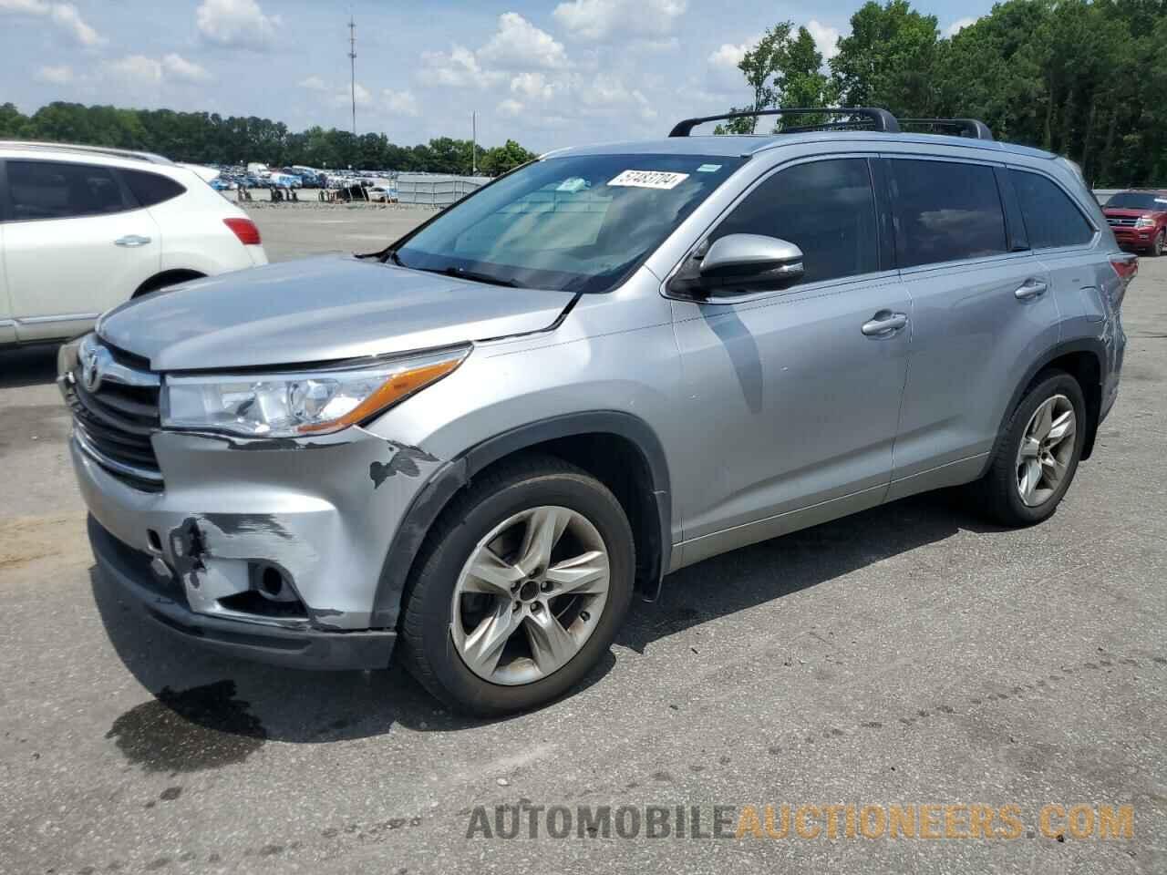 5TDDKRFH5GS226121 TOYOTA HIGHLANDER 2016