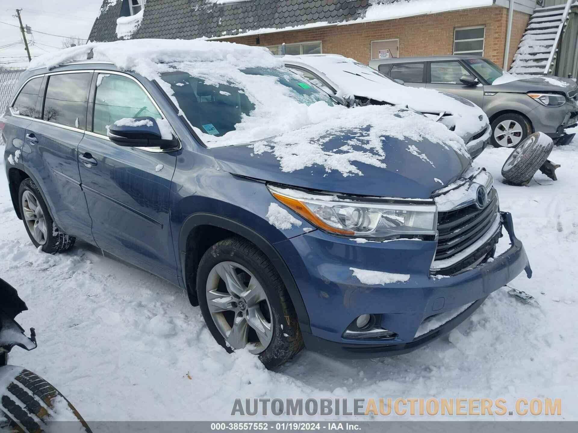 5TDDKRFH5GS226877 TOYOTA HIGHLANDER 2016