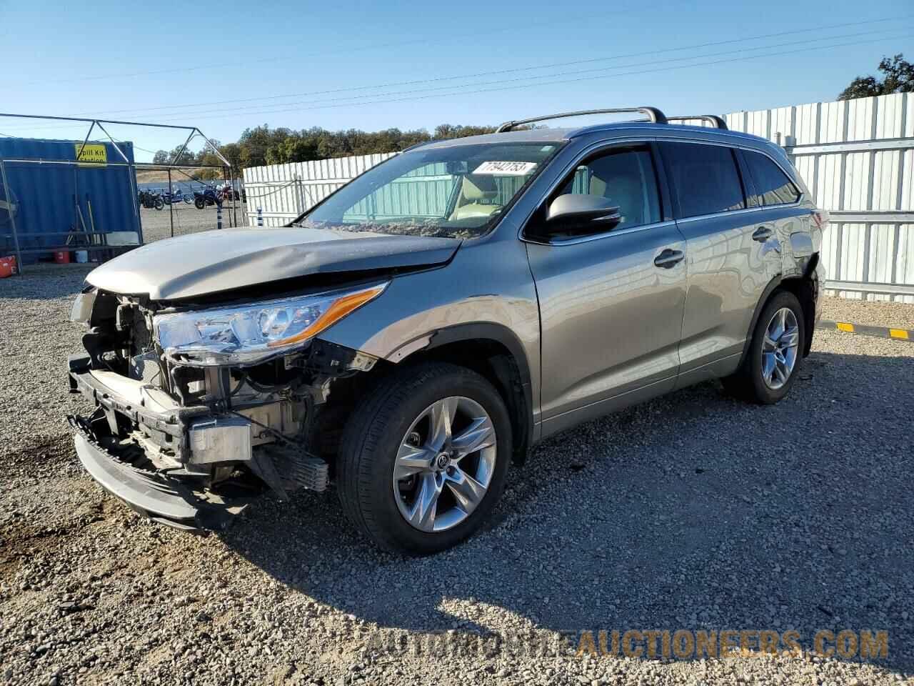 5TDDKRFH5GS255747 TOYOTA HIGHLANDER 2016