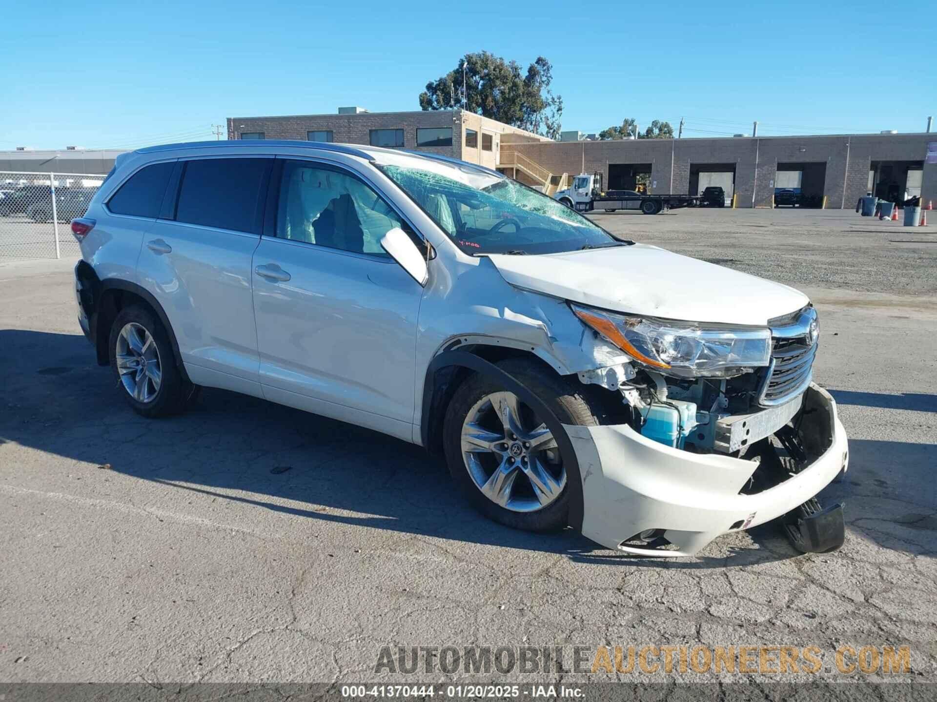 5TDDKRFH5GS259488 TOYOTA HIGHLANDER 2016