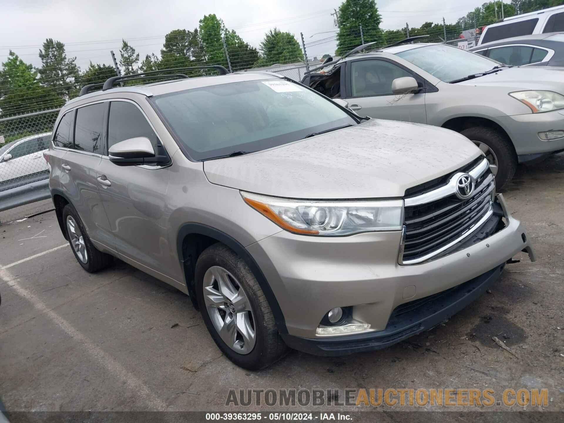 5TDDKRFH5GS263797 TOYOTA HIGHLANDER 2016