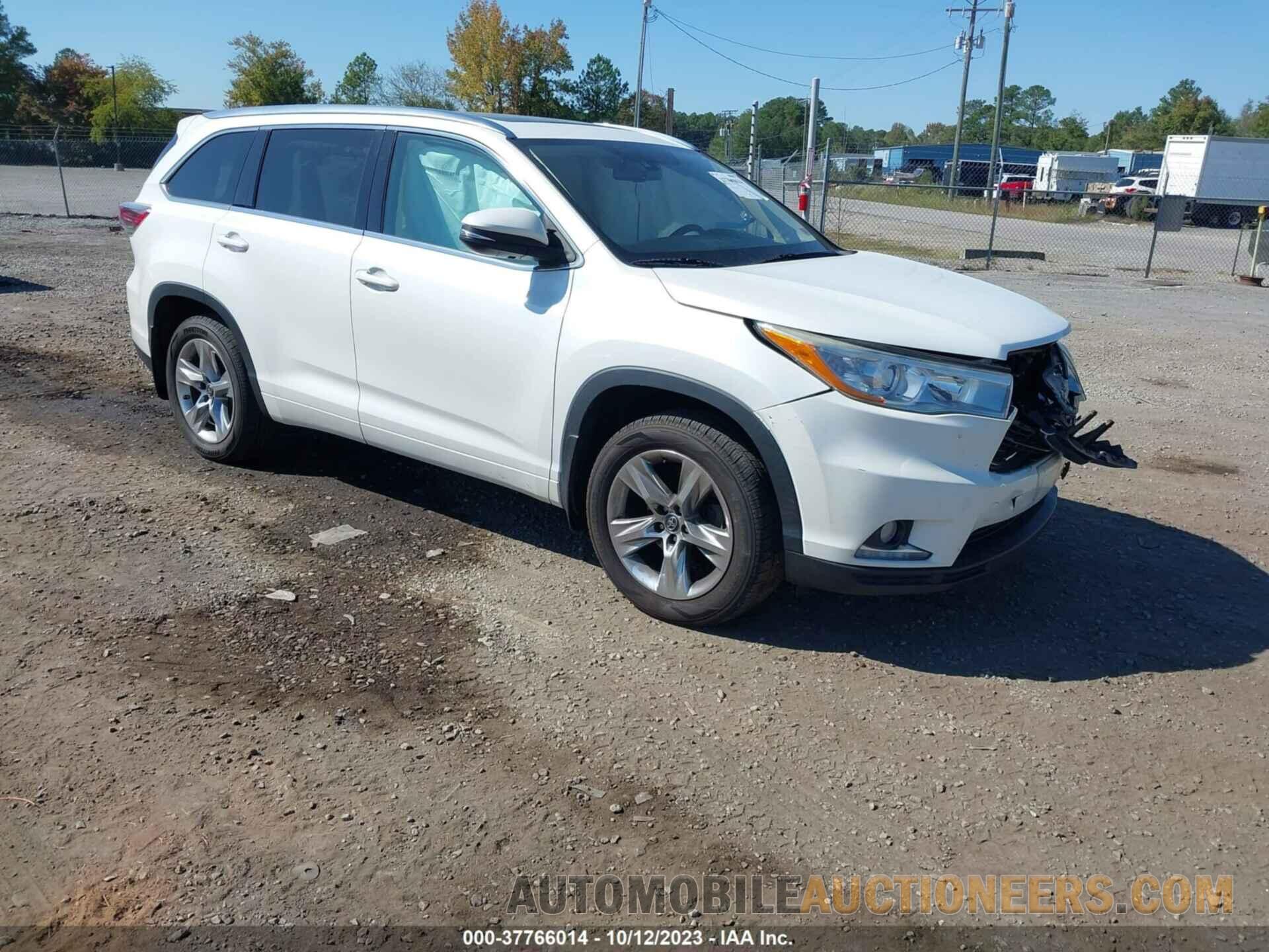 5TDDKRFH5GS282687 TOYOTA HIGHLANDER 2016